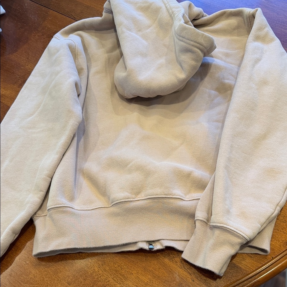 Aritzia perfect fit Sweatfleece Womens XSmall beige - Picture 6 of 6